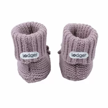 Zapatillas de punto Lodger Slipper para bebé, rosé, 0-6 meses