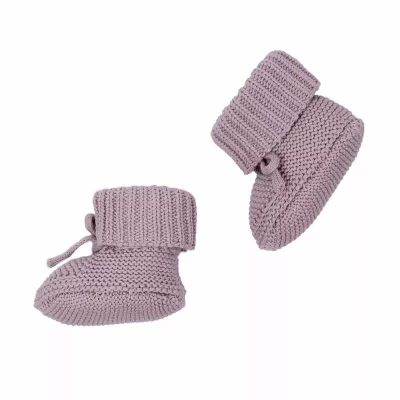 Zapatillas de punto Lodger Slipper para bebé, rosé, 0-6 meses