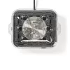 Huevera Gastronoma 500W, 8 huevos, negro/plata