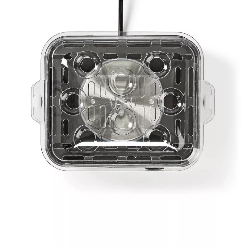 Huevera Gastronoma 500W, 8 huevos, negro/plata