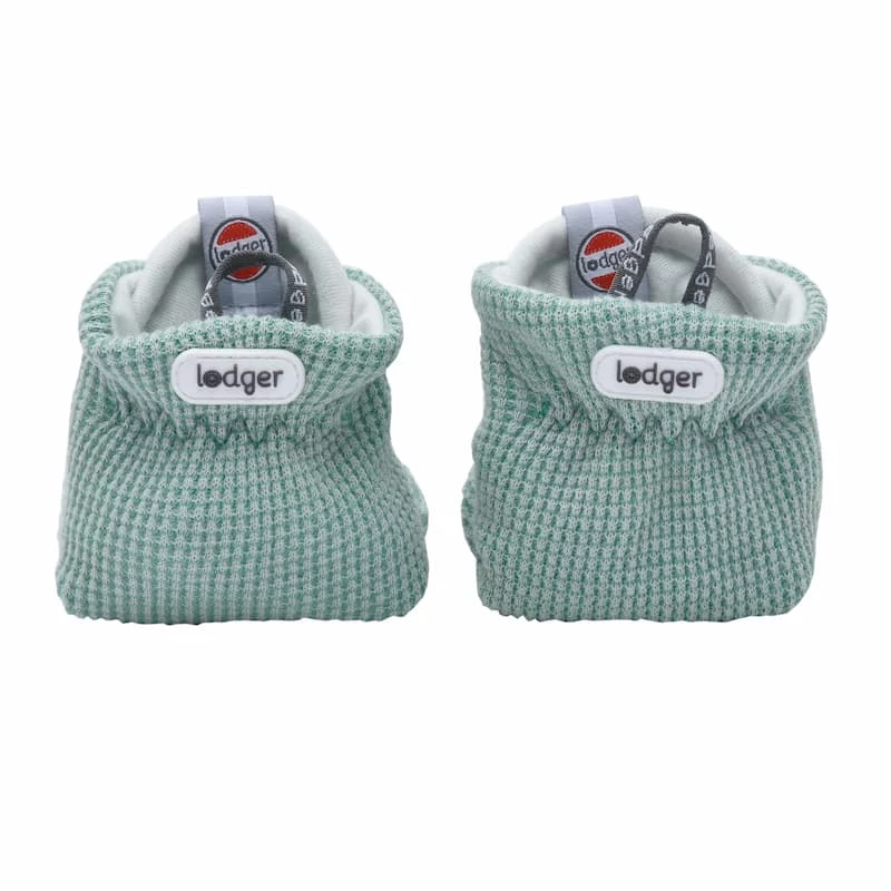 Zapatillas de algodón Lodger Slipper Ciumbelle, 3-6 meses, verde barro