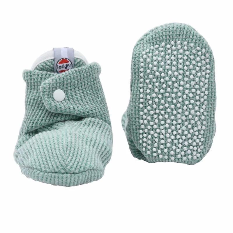Zapatillas de algodón Lodger Slipper Ciumbelle, 3-6 meses, verde barro