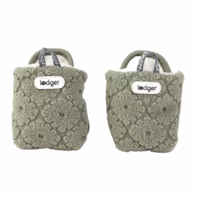 Zapatillas de fleece para bebé Lodger Slipper Folklore, elm, 12-18 meses