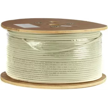 Cable de red DSIT DANICOM CAT6A S/FTP 305m conductor macizo LSZH B2ca