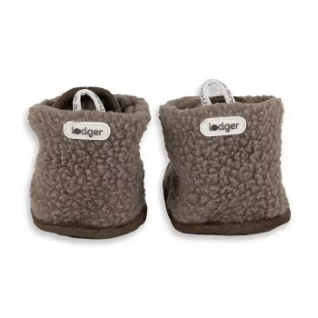 Lodger Teddy Zapatillas de casa para bebé, Buffalo, 6-12 meses