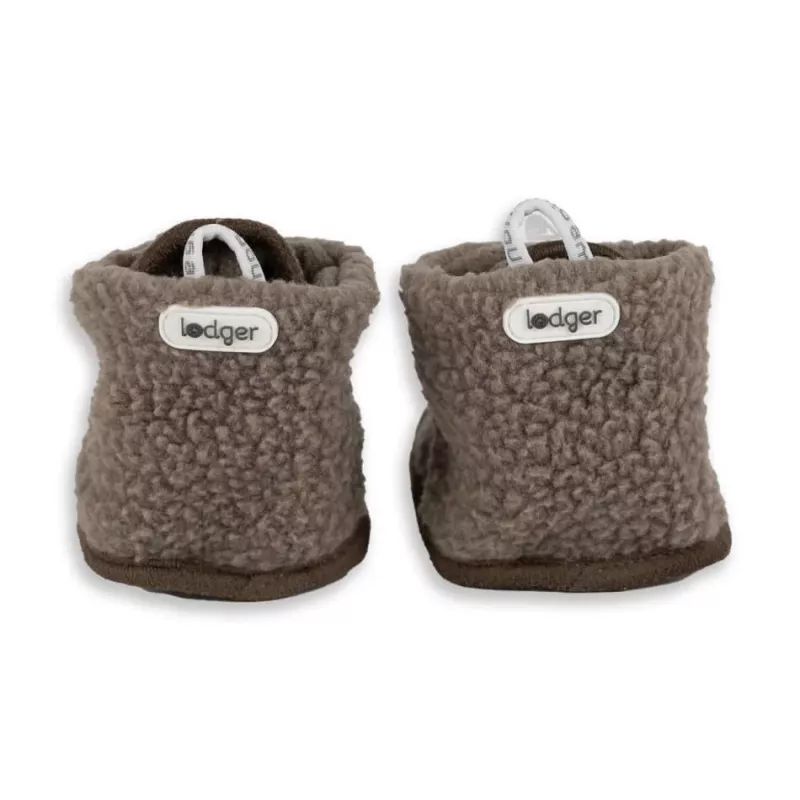 Lodger Teddy Zapatillas de casa para bebé, Buffalo, 6-12 meses