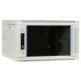 DSIT Armario servidor de pared 6U con puerta de cristal, Blanco, 600x600x368 mm DS6606W-DOUBLE