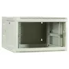 DSIT Armario servidor de pared 6U con puerta de cristal, Blanco, 600x600x368 mm DS6606W-DOUBLE