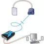 Adder AdderLink X100 Extensor KVM VGA USB Audio sobre CATx hasta 100m (X100A-USB/P-IEC)