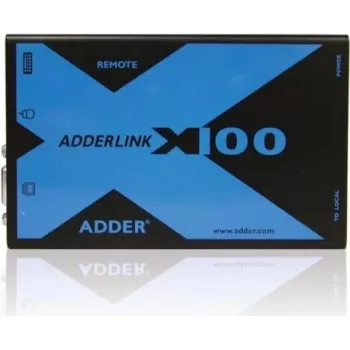 Adder AdderLink X100 Extensor KVM VGA USB Audio sobre CATx hasta 100m (X100A-USB/P-IEC)
