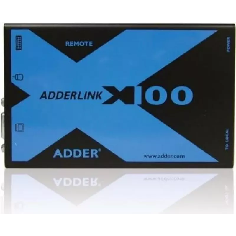 Adder AdderLink X100 Extensor KVM VGA USB Audio sobre CATx hasta 100m (X100A-USB/P-IEC)