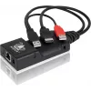 ADDER ALIF101T-HDMI Transmisor KVM over IP - HDMI, USB, Audio, Cat5e/Cat6/Cat7, 2560x1600@60Hz, aluminio negro