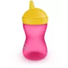 Philips Avent My Grippy Vaso de aprendizaje con boquilla dura 300 ml, 18M+, Rosa