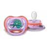 Philips AVENT Ultra Air Deco Chupete, 18M+, niñas, pack de 2