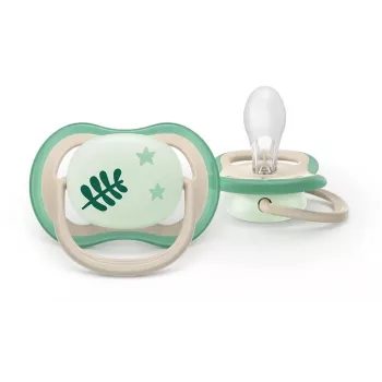 Philips Avent Ultra Air Night Chupete 6-18M Neutral pack de 2