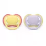 Philips Avent Ultra Air chupete 0-6 meses, pack de 2, niña