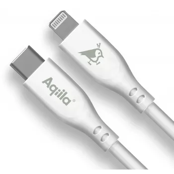 AQIILA 3SI836 cable de carga y sincronización USB-C a Lightning 1m AQCBPBIC3SI836