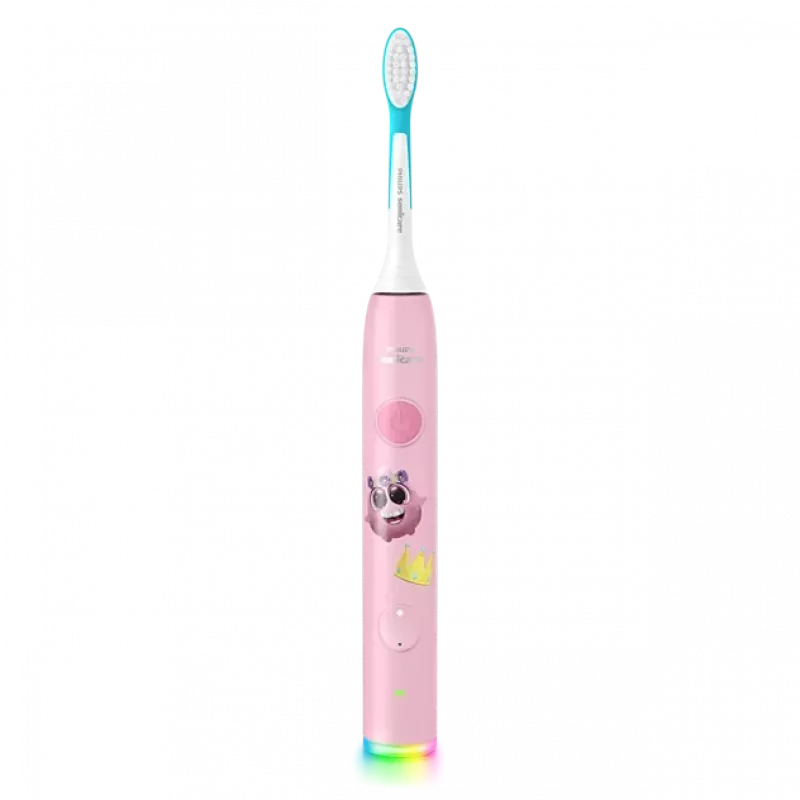 Philips Sonicare For Kids cepillo de dientes eléctrico sónico con Bluetooth, rosa