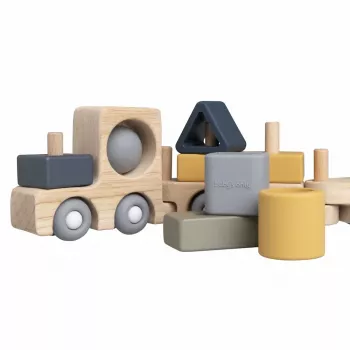 Baby's Only tren de madera, 10+ meses, Earth