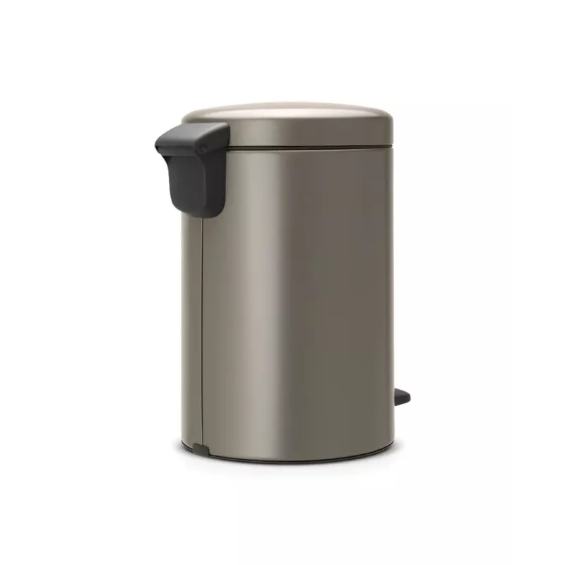Brabantia NewIcon cubo de basura con pedal 12L, Platinum