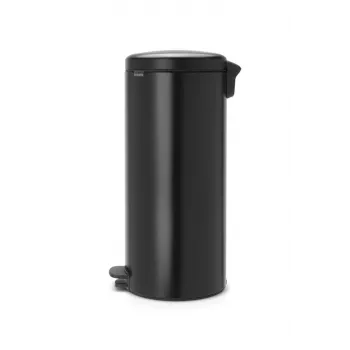 Brabantia NewIcon cubo de basura con pedal 30L negro mate