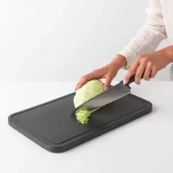 Brabantia Profile Line cuchillo de cocina XXL 20 cm, gris oscuro