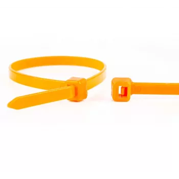 WKK bridas naranjas 300 x 3,6 mm, pack de 100 110194371