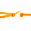 WKK bridas naranjas 300 x 3,6 mm, pack de 100 110194371