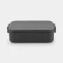 Brabantia Make & Take fiambrera mediana gris oscuro 1,1L