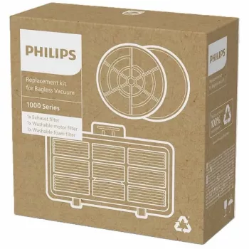 Philips set de filtros de repuesto para aspiradores sin bolsa de la serie 1000