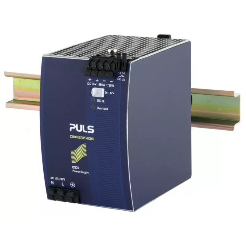 PULS DIMENSION QS20.361 fuente de alimentación para carril DIN 36 V/DC 13 A 480 W