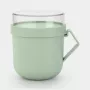 Brabantia Make & Take taza de sopa 0,6L verde jade