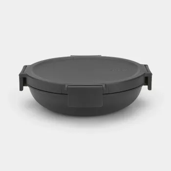 Brabantia Make & Take bol de comida 1L gris oscuro