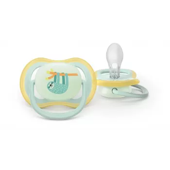 Philips Avent Ultra Air Night Chupete 0-6 meses, pack de 2, luminoso en la oscuridad, neutro