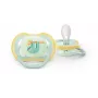 Philips Avent Ultra Air Night Chupete 0-6 meses, pack de 2, luminoso en la oscuridad, neutro