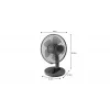 PHILIPS 1000 Series Ventilador de mesa 25 cm negro