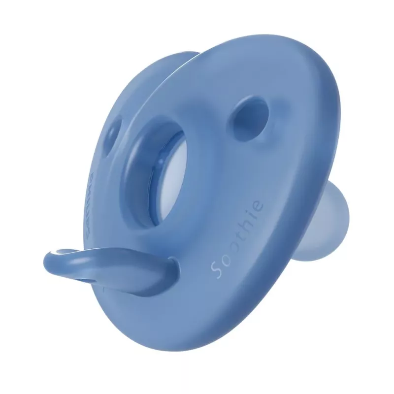 Philips Avent Soothie Chupete de silicona con escudo de silicona, 0-6 meses, pack de 2