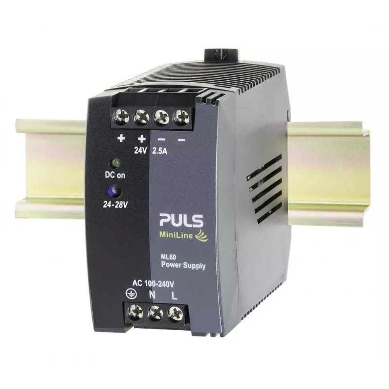 PULS MiniLine ML60.242 fuente de alimentación para carril DIN 24V DC 2,5A 60W