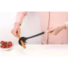 Brabantia Essential Cuchara para espaguetis, cabeza de nailon, mango de acero mate, antiadherente