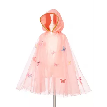 Souza! Lilyanne Capa de mariposa para niñas 5-7 años rosa