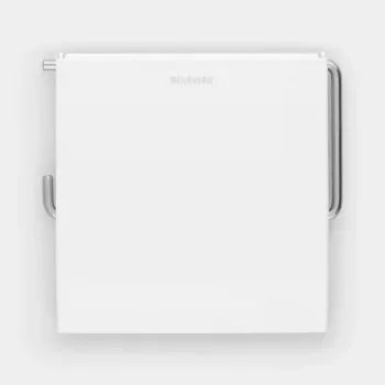 Brabantia Portarrollos de papel higiénico, blanco