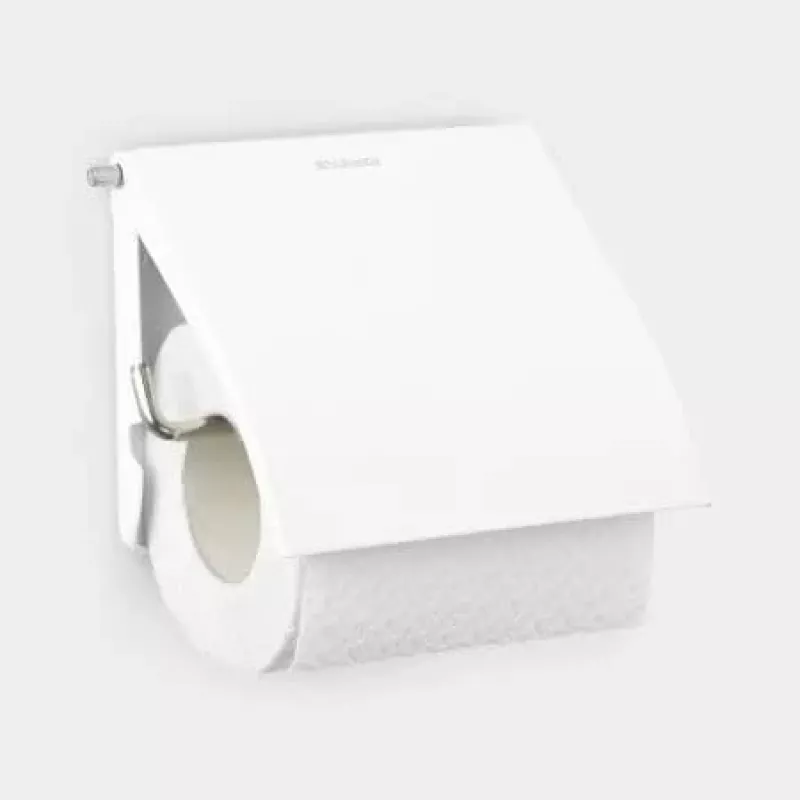 Brabantia Portarrollos de papel higiénico, blanco