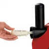 Trebs 99283-B Máquina de sorbete con recipiente congelador, 1,5 L, rojo