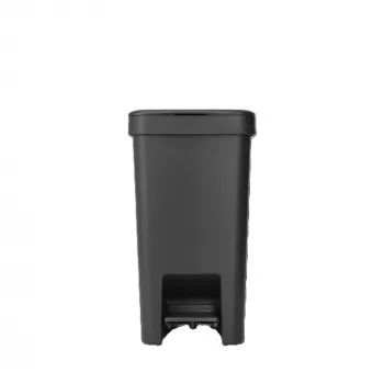 Brabantia StepUp cubo de pedal 16L gris oscuro