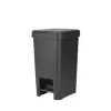 Brabantia StepUp cubo de pedal 16L gris oscuro