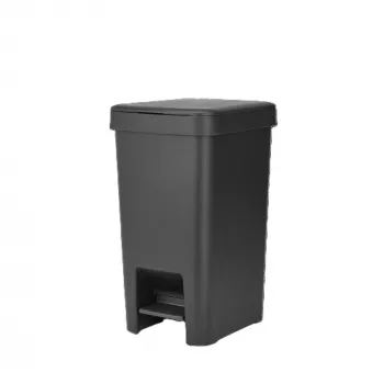 Brabantia StepUp cubo de pedal 16L gris oscuro