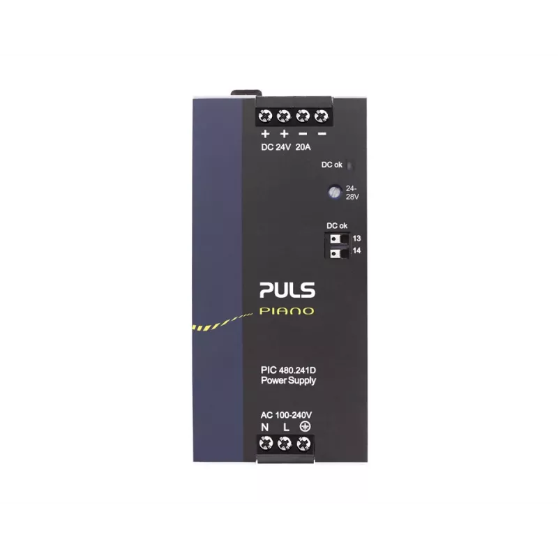 PULS PIC480.241D fuente de alimentación para carril DIN 24V DC 20A 480W