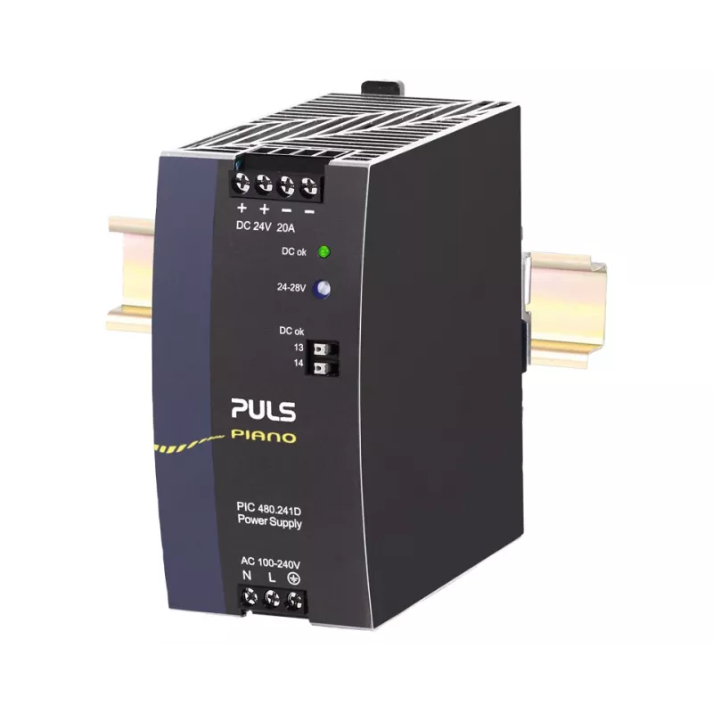 PULS PIC480.241D fuente de alimentación para carril DIN 24V DC 20A 480W