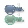 Philips Avent Ultra Soft chupete 6-18 meses, pack de 2, niño