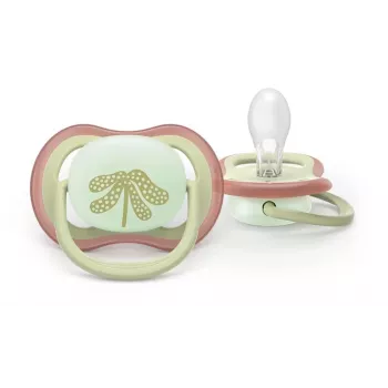 Philips Avent Ultra Air chupete día y noche, 6–18 meses, pack de 2